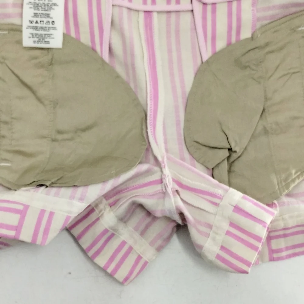 Anthropologie‎ Cartonnier Shorts Pink Scallop Sailor Button